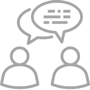 Ikonka Możliwość wymienienia poglądów z uczestnikami takimi jak Ty