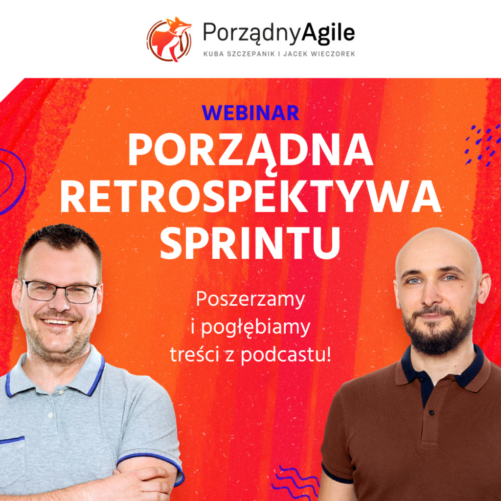 Okładka webinaru Porządna Retrospektywa Sprintu