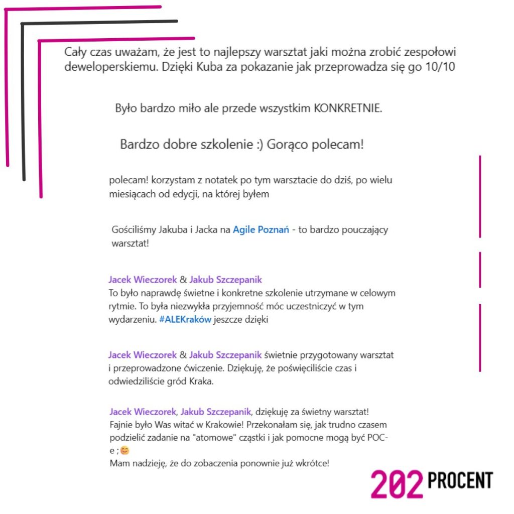 Opinie o 202 Procent Jakub Szczepanik i Jacek Wieczorek